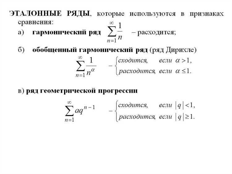 Определение гармонического ряда и его отличие от конечных сумм