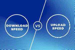 Почему upload меньше чем download