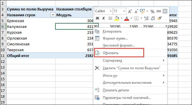 Поля сводной таблицы как отобразить Поля сводной таблицы как отобразить