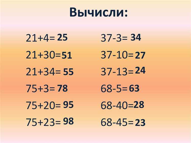 Проверка результата через сложение и умножение на практике
