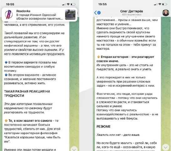 Сколько знаков в посте телеграмм