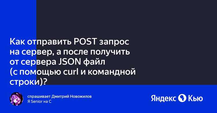 Как отправить json запрос на сервер Как отправить json запрос на сервер