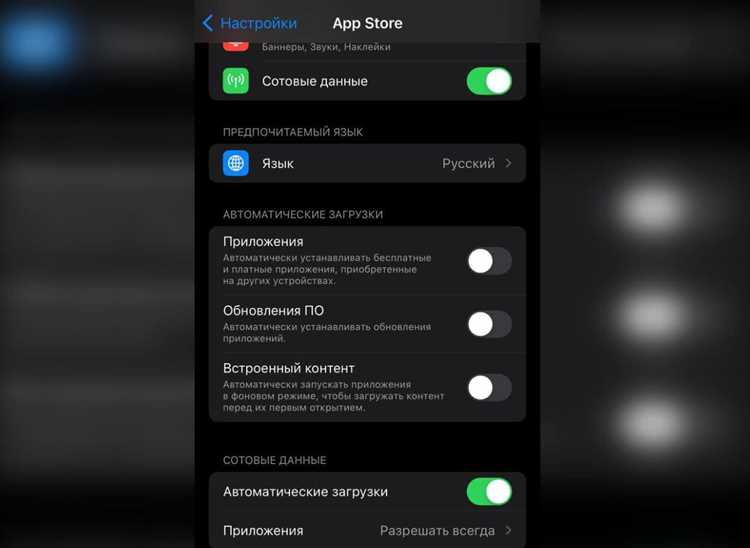 Как проверить историю загрузок приложений через настройки iPhone