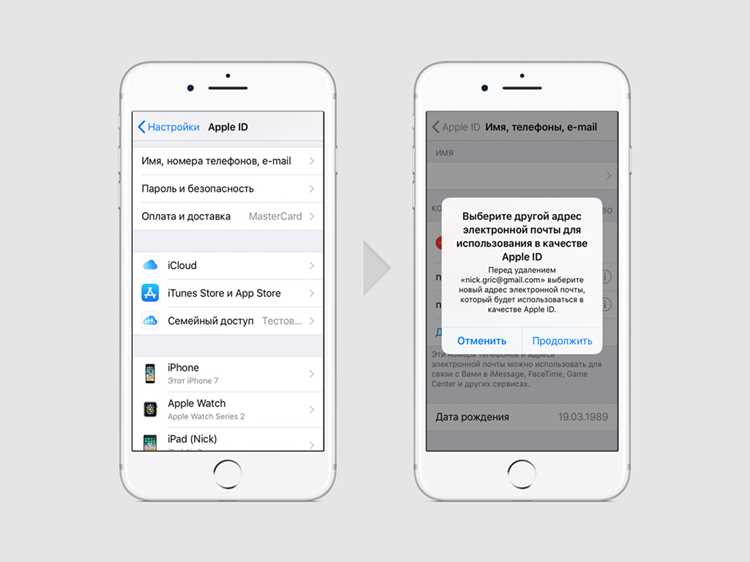 Как поменять Apple ID на iPhone: пошаговая инструкция