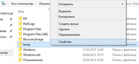 Применение готовых распакованных файлов для сокращения времени