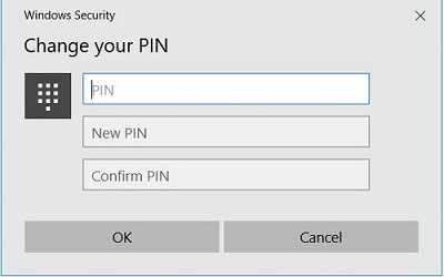 Открытие параметров входа в Windows 10