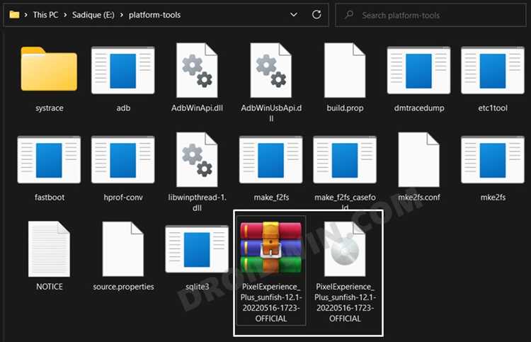 Прошивка Pixel Experience через TWRP Recovery