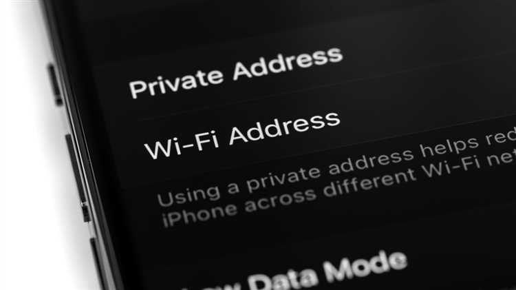 Где найти строку «Адрес Wi‑Fi» (MAC-адрес) в информации о сети
