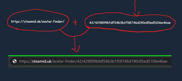 Определение Steam ID через URL профиля в браузере
