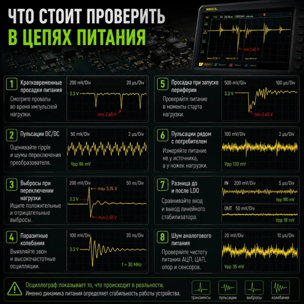 Почему «3,3 В на мультиметре» ещё не означает, что питание хорошее Почему «3,3 В на мультиметре» ещё не означает, что питание хорошее
