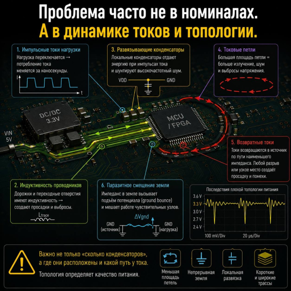 Почему «3,3 В на мультиметре» ещё не означает, что питание хорошее Почему «3,3 В на мультиметре» ещё не означает, что питание хорошее