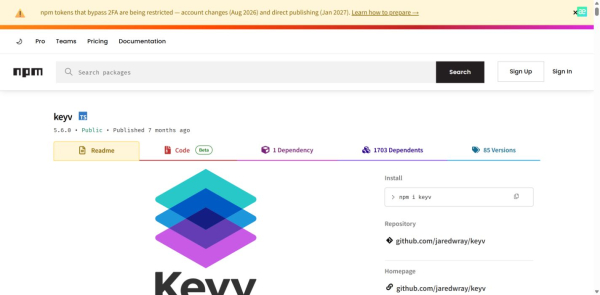 ChainDrop: как взлом Keyv превратил npm в конвейер заражённых пакетов ChainDrop: как взлом Keyv превратил npm в конвейер заражённых пакетов