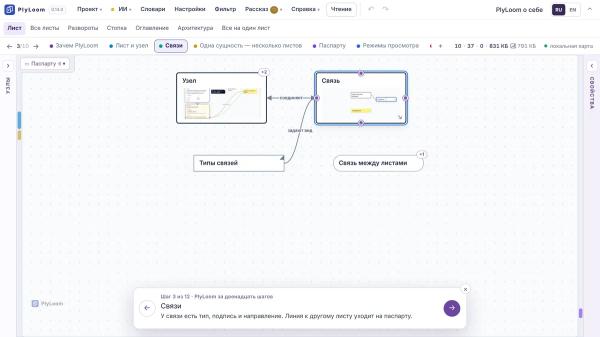 Plyloom новая версия (0.14). Работа над удобствами и мысли про OKF (Open Knowledge Format) Plyloom новая версия (0.14). Работа над удобствами и мысли про OKF (Open Knowledge Format)